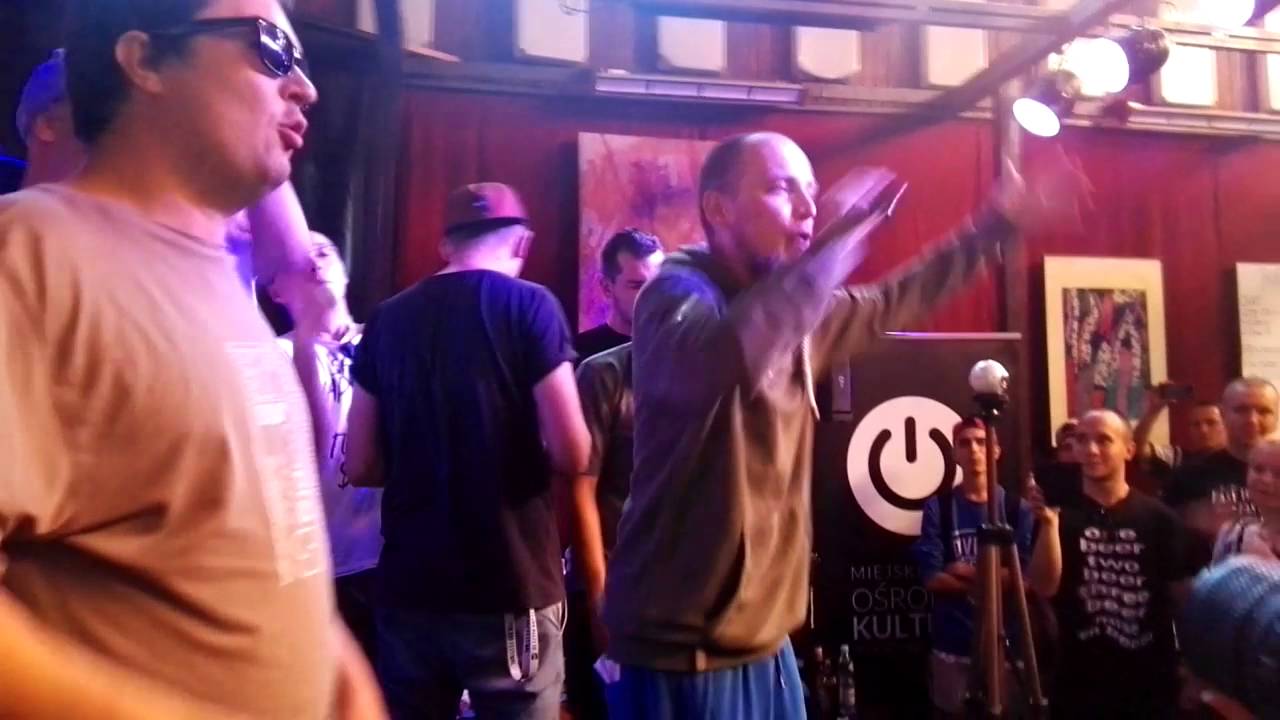 DUŻE PE, CZESKI, TE-TRIS, PRZEMEK (jam session) - Bitwa Freestyle na Olsztyn Rap Festival 2016