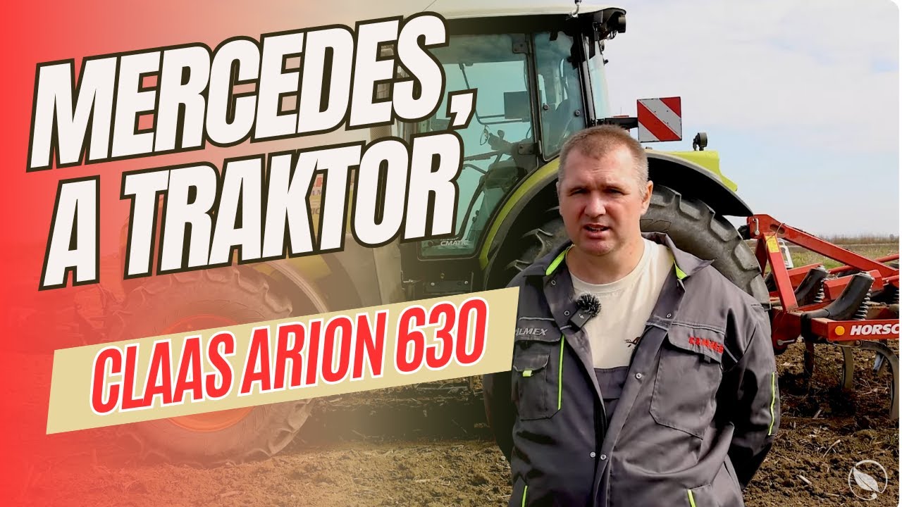 CLAAS Arion 630: ,,Kao da sam seo u MERCEDESA a ne u traktor!