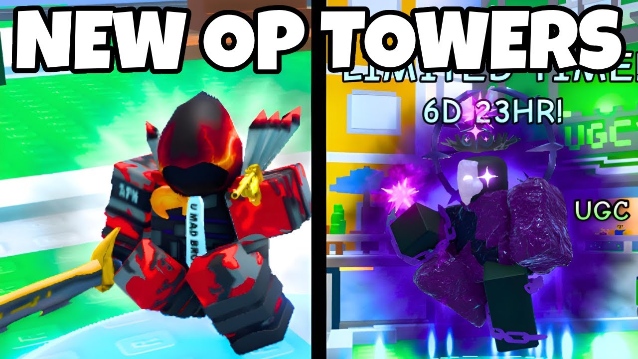 Getting The NEW OP TOWERS That Are CRAZY!  - Roblox Retro Tower Defense (RTD)