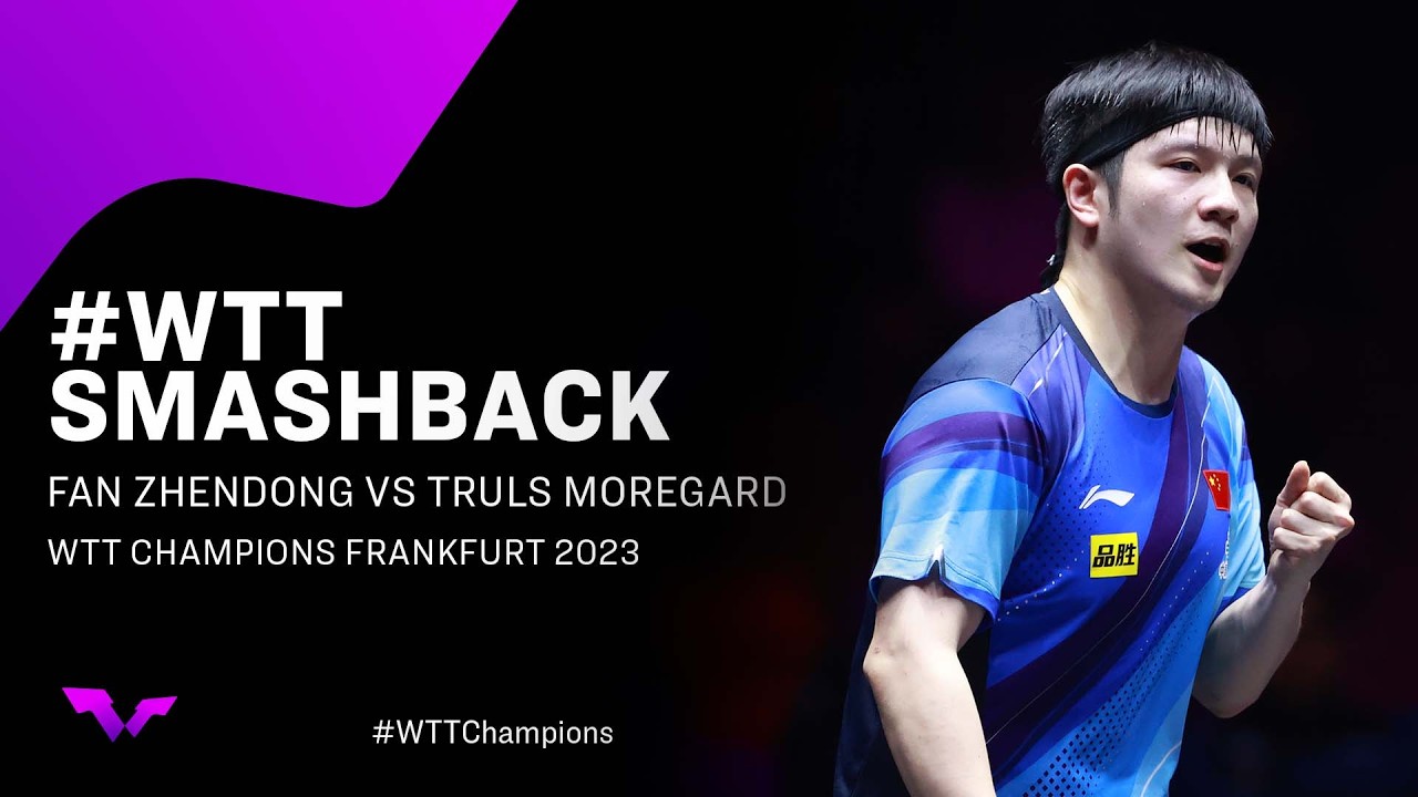 Fan Zhendong vs Truls Moregard | #WTTSmashback | WTT Champions Frankfurt 2023
