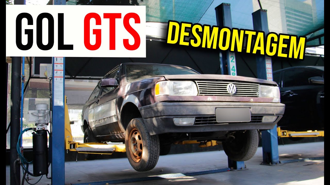 GOL GTS 1993: DESMONTAGEM E PEÇAS INTACTAS #EP02
