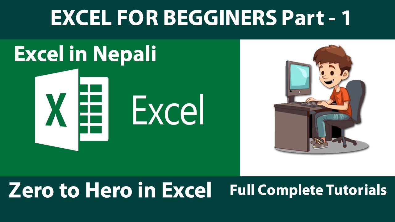 Excel for Beginners | Basic Excel Course in Nepali | Learn Excel Step by Step | excel tutorials