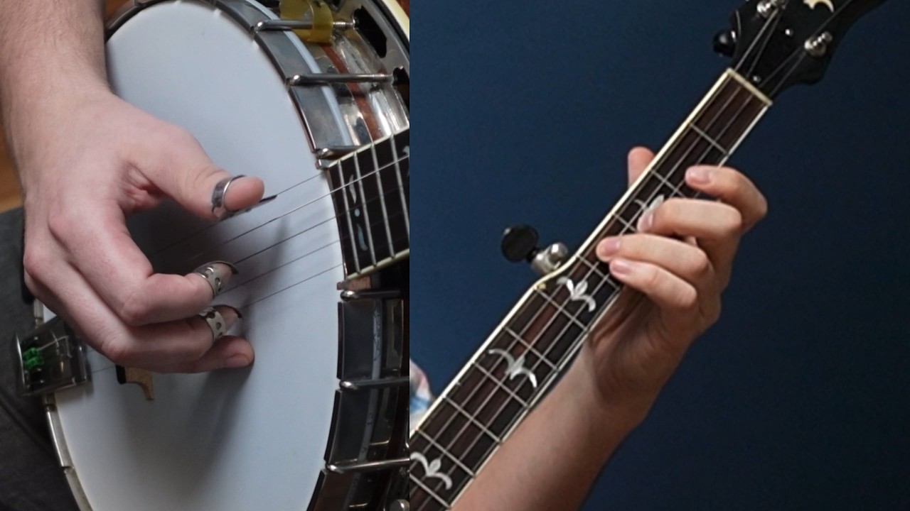 Angelina Baker  - Scruggs Style Breakdown - Key of D - Banjo Lesson