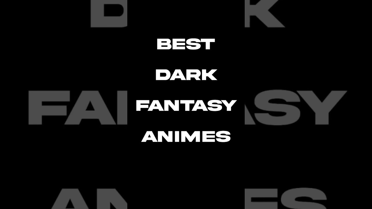 Best Dark Fantasy Animes Pt. 10 #anime  #animeedits #devilmancrybaby #netflix #animeedits #listeler