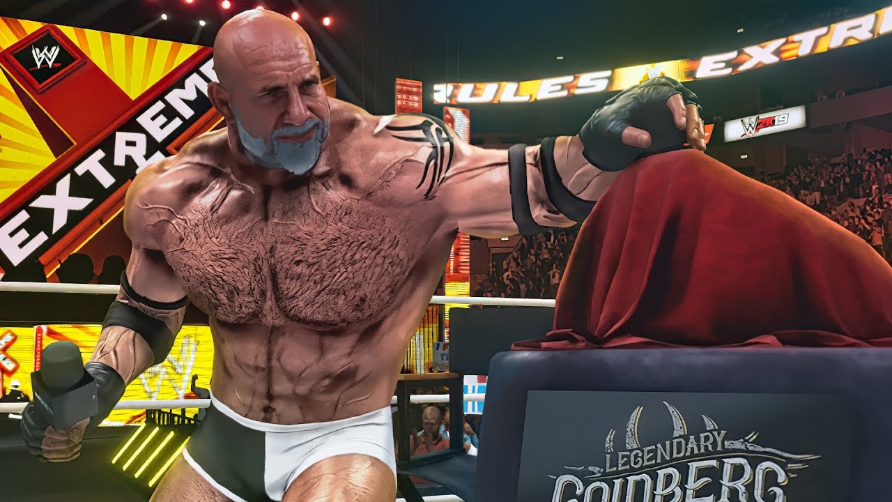 BEAST GOLDBERG REVEALS THE WHO'S NEXT WWE TITLE! | WWE 2K19 Universe Mods