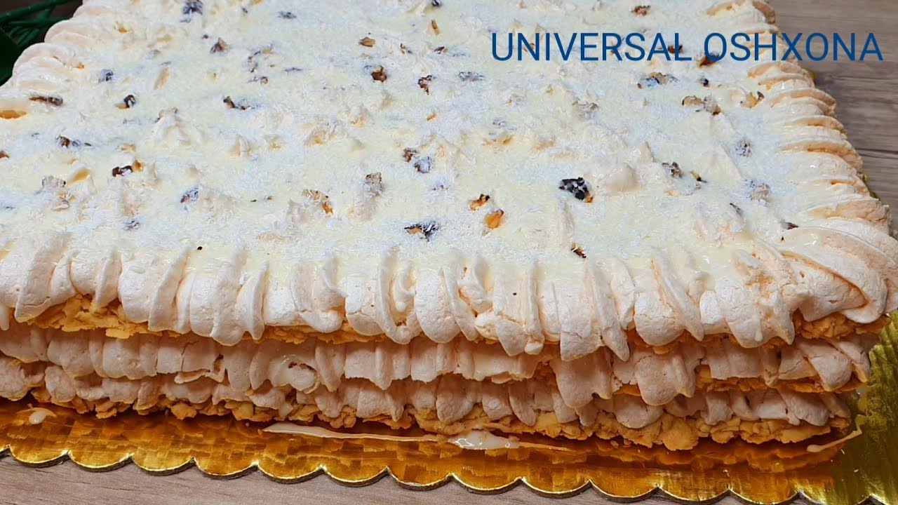 ОГРОМНЫЙ ТОРТ НЕЖНЫЙ Тает во рту !!😋 ОГИЗДА ЭРИЙДИГАН НОЗИК МЕХМОНЛАР УЧУН НОЗИКВА НАФИС ТОРТИ 😋💣
