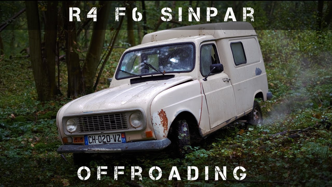 Offroading with a Renault 4 F6 Sinpar