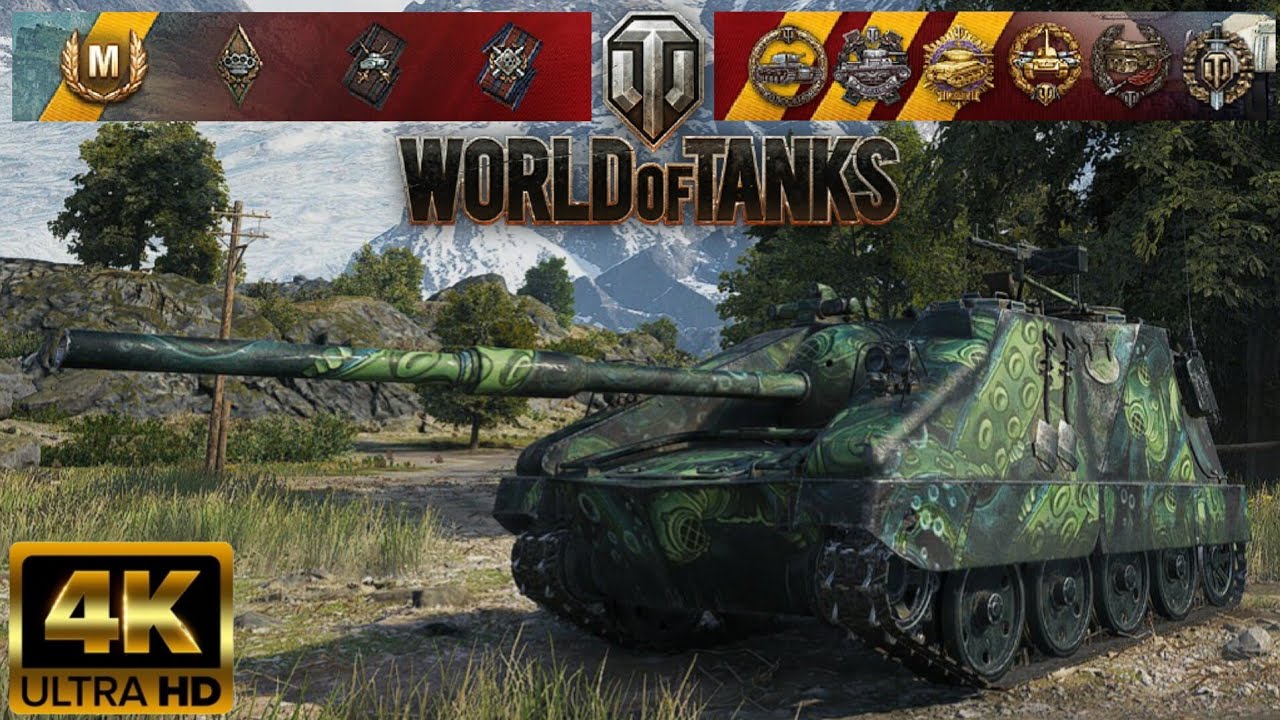 Ikv 65 Alt II - Mountain Pass map - 10 kills - 3,5k damage Kolobanov World of Tanks replay 4K