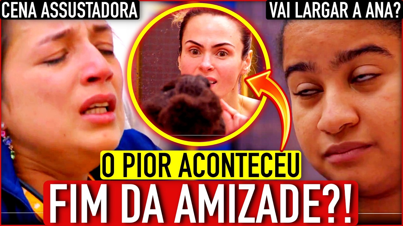 🚨🔥BBB26 URGENTE: FIM DE MILENA E ANA PAULA?! Madrugada do CAOS; Samira tem CENA ASSUSTADORA e+