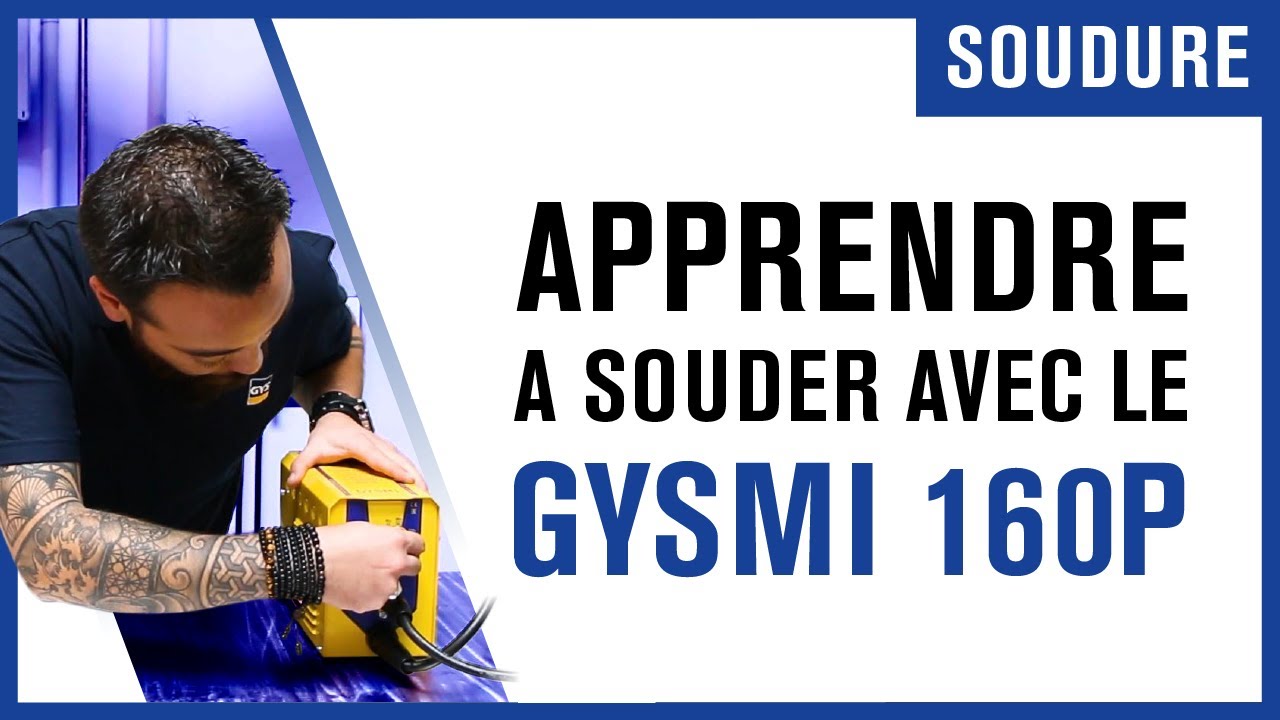 Apprendre &agrave; souder avec le Gysmi 160P ! (MMA & TIG) - EN/DE Subtitles available