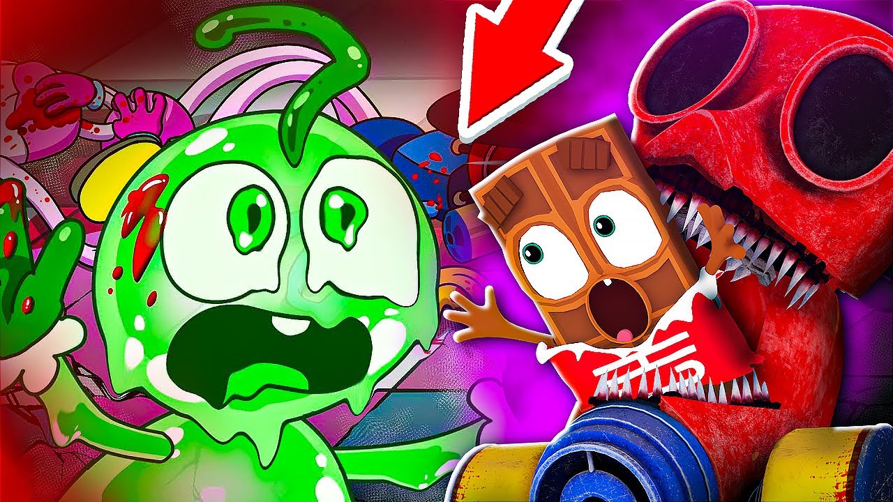 😱 МАСКА МОНСТР СЪЕЛА Шоколадку ЧОКО ! Анимация Poppy Playtime Глава Chapter 3