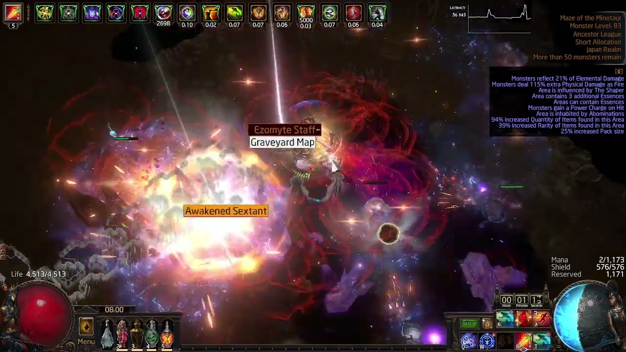 3.22 EA ballista elementalist mapping