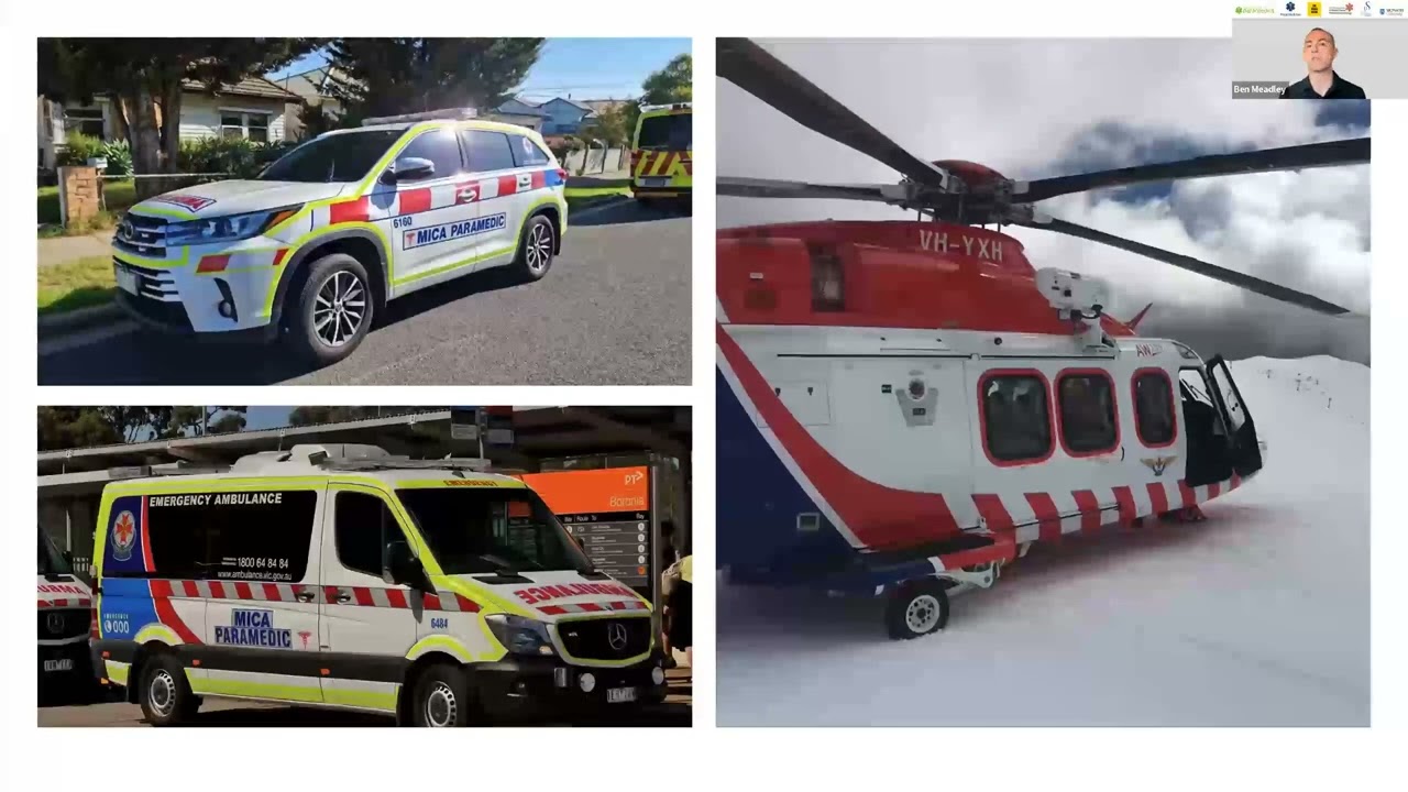 ICCPG Symposium: Dr Ben Meadley -Critical Care Paramedic training, education and research, Australia