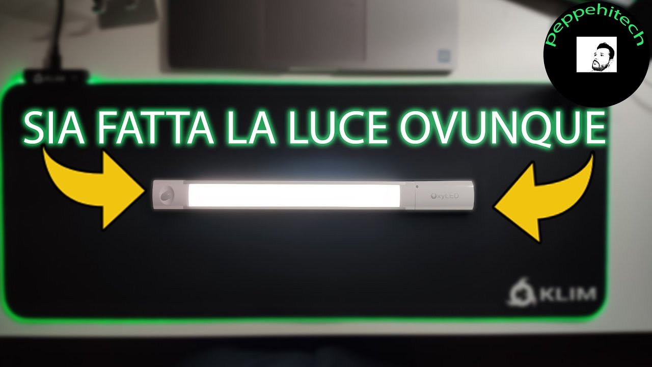 Luce ovunque con Oxyled striscia Led magnetica ricaricabile