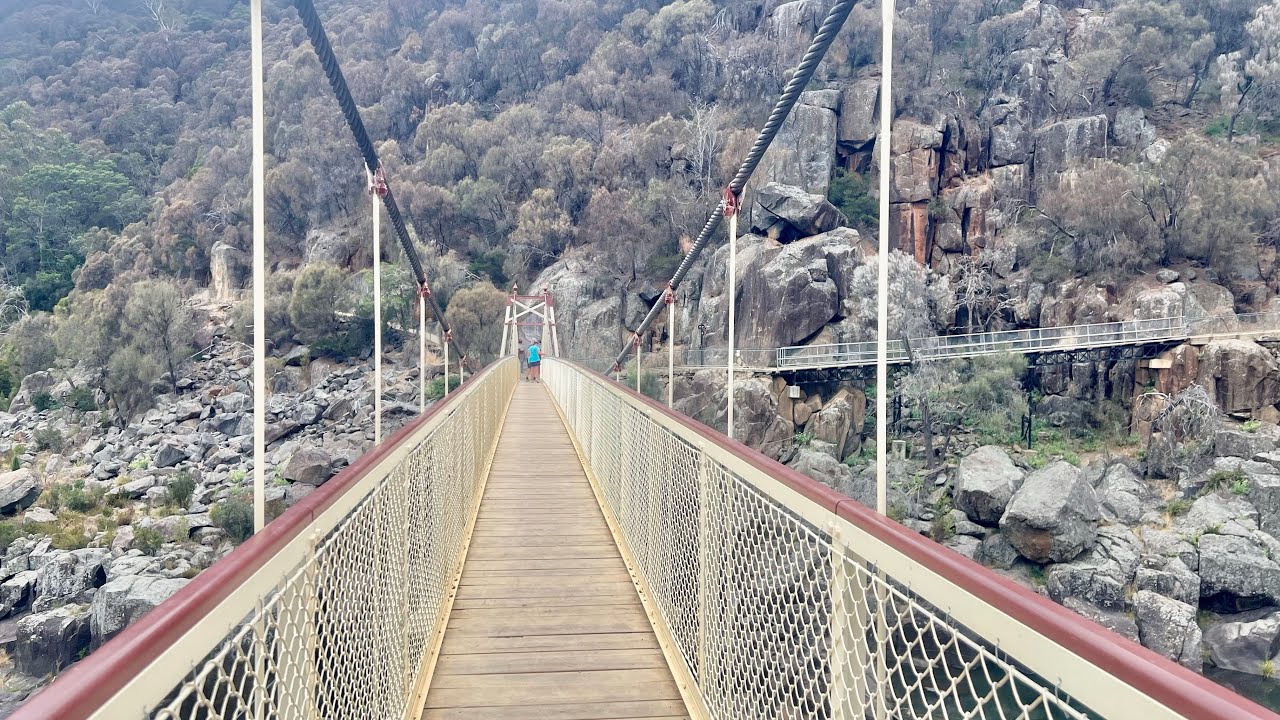 ĐI CẦU TREO Ở ÚC (CATARACT GORGE LAUNCESTON TAS)