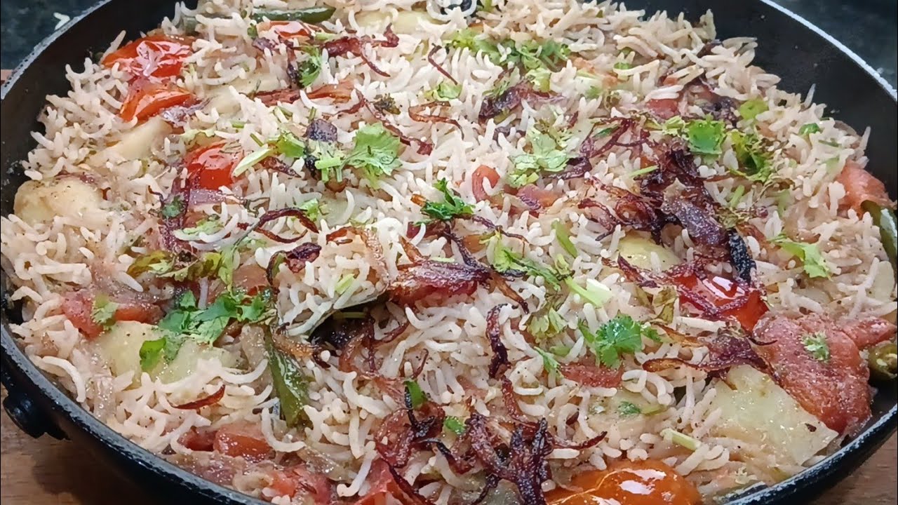 Aalu Matar pulao aur aloo yakhni pulao Is Tarah banaen khushbudar