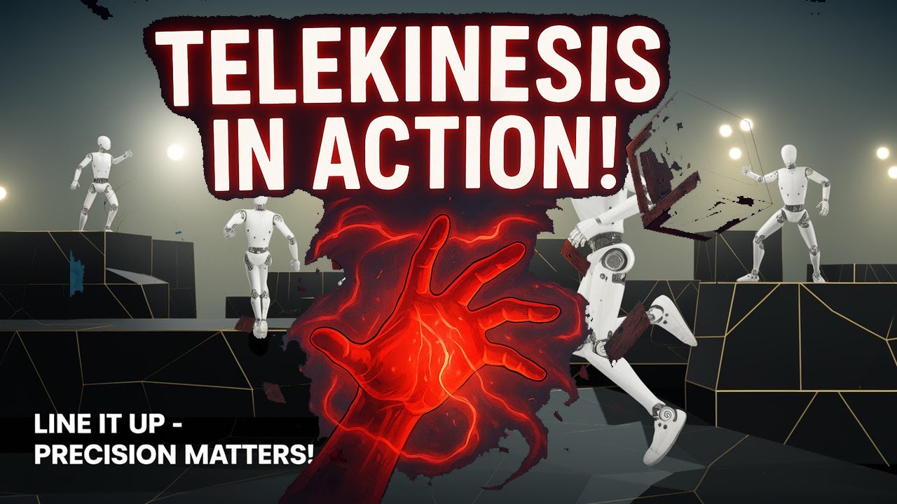 I Built a Telekinesis Mechanic in Unity! (Inspired by Control)