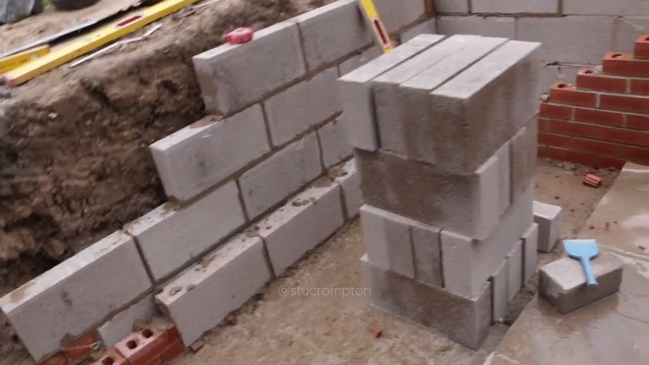 Bricklaying - BIG Retaining Wall