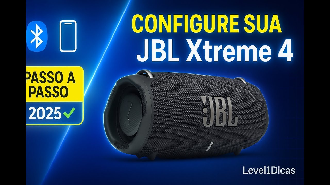 JBL Xtreme 4: COMO CONFIGURAR PASSO A PASSO 🔥
