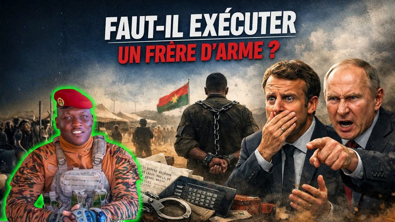 IbrahimTraoré face à un dilemme choc: Sacrifier son frère d'arme ou sauver l'avenir du Burkina Faso?