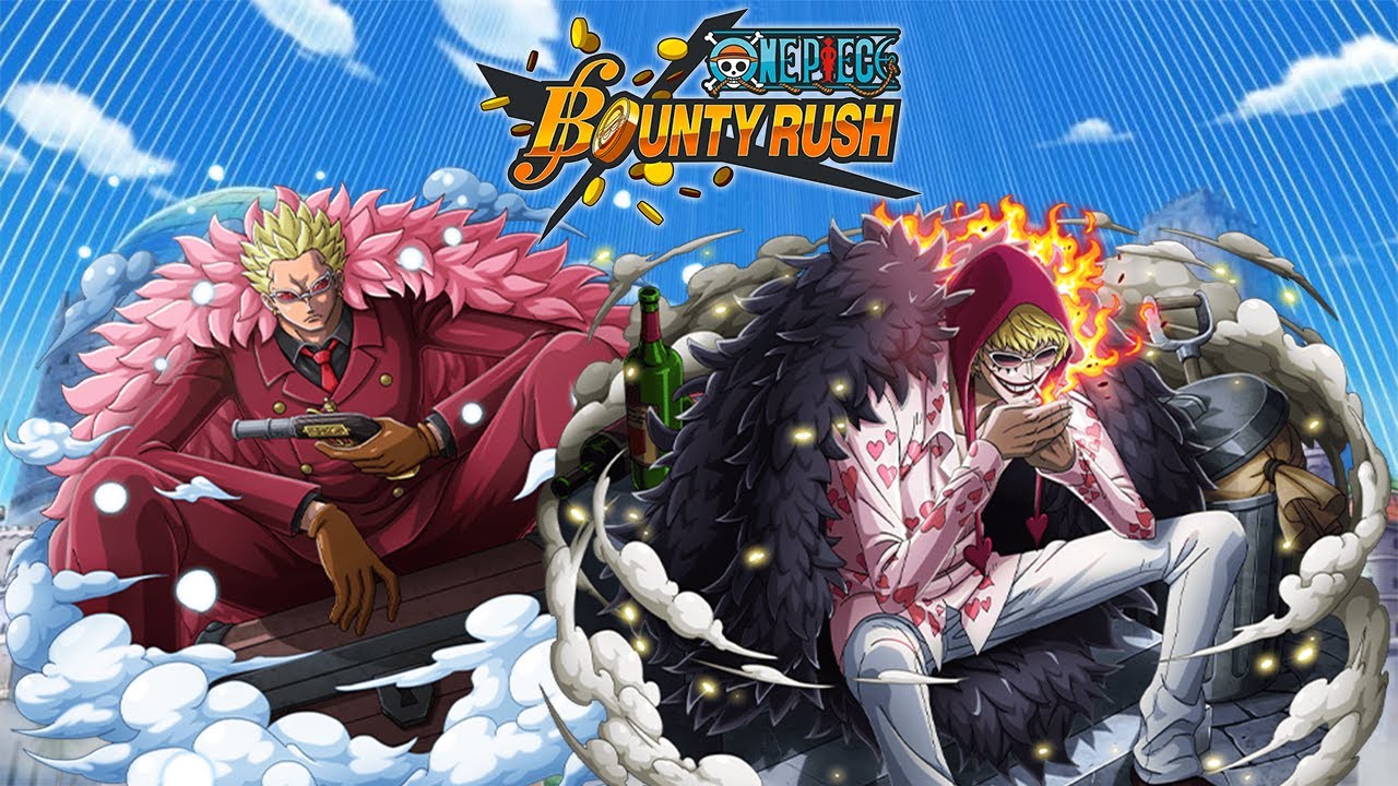 Щелкаем пальцами в нитях паука!! | Corazon/Doflamingo Gameplay | One Piece: Bounty Rush | OPBR