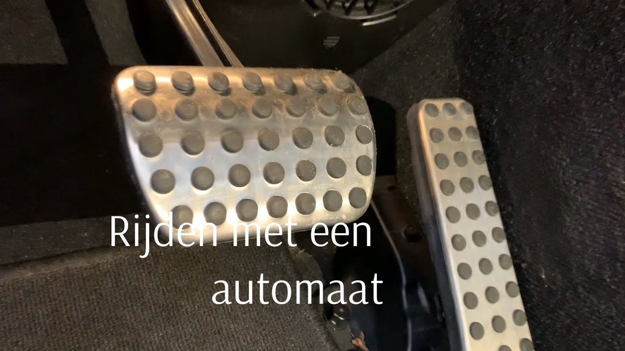 RIJDEN MET EEN AUTOMAAT!
