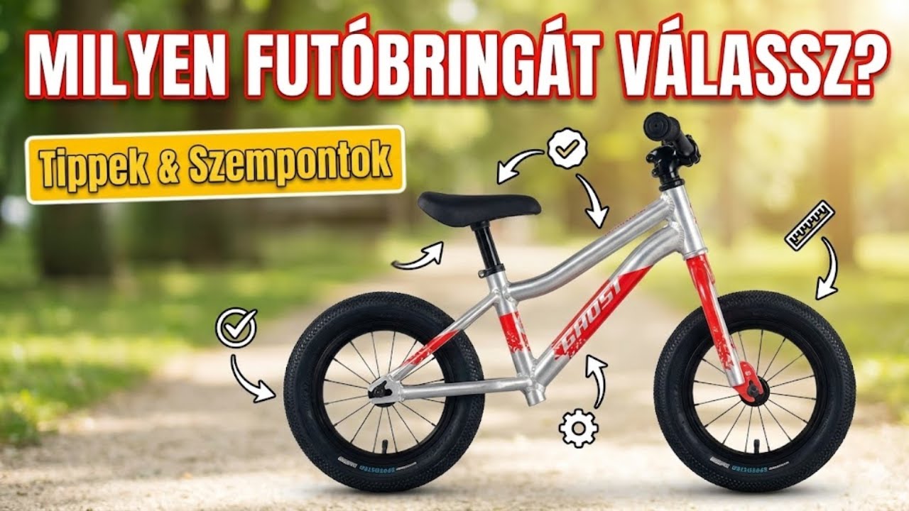 Futóbringa kisokos 🚲 | Milyen futóbringát vegyünk és miért ez a legjobb első bicikli?