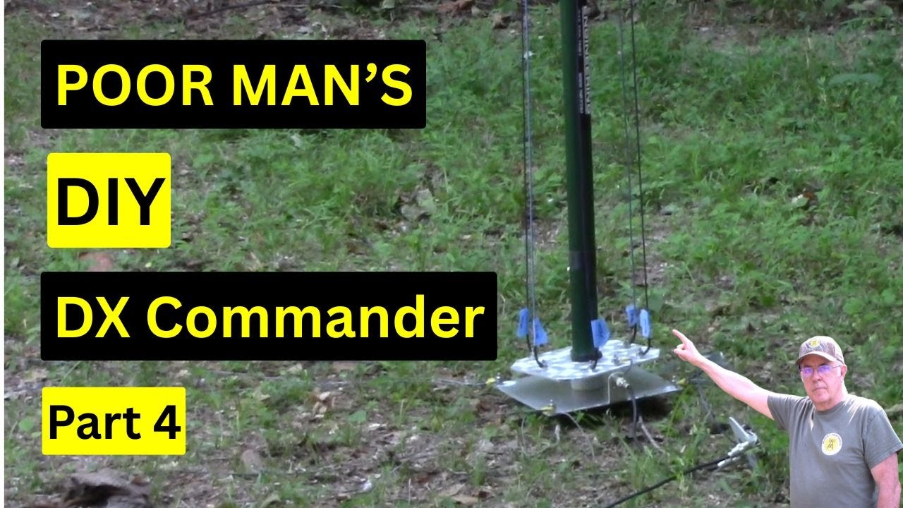 Poor Man's DX Commander 40-6m Vertical Antenna Final