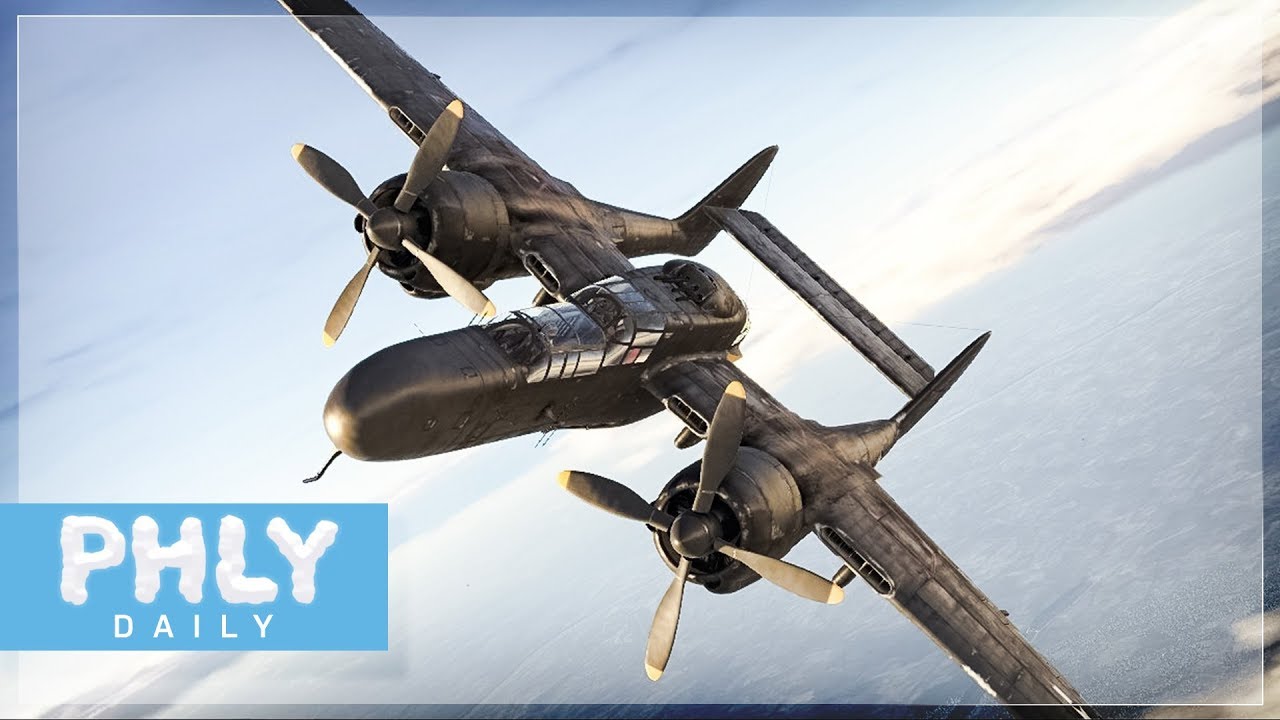 HUNTING THE BIGGEST PLANE IN THE GAME | P-61 Black Widow (War Thunder Bomber Hunting)