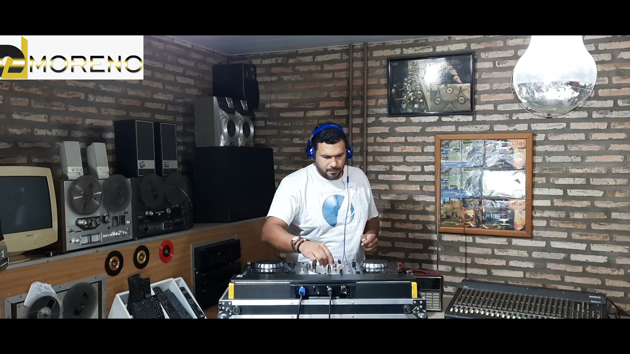 NO STUDIO COM DJ MORENO ANOS 90 #2