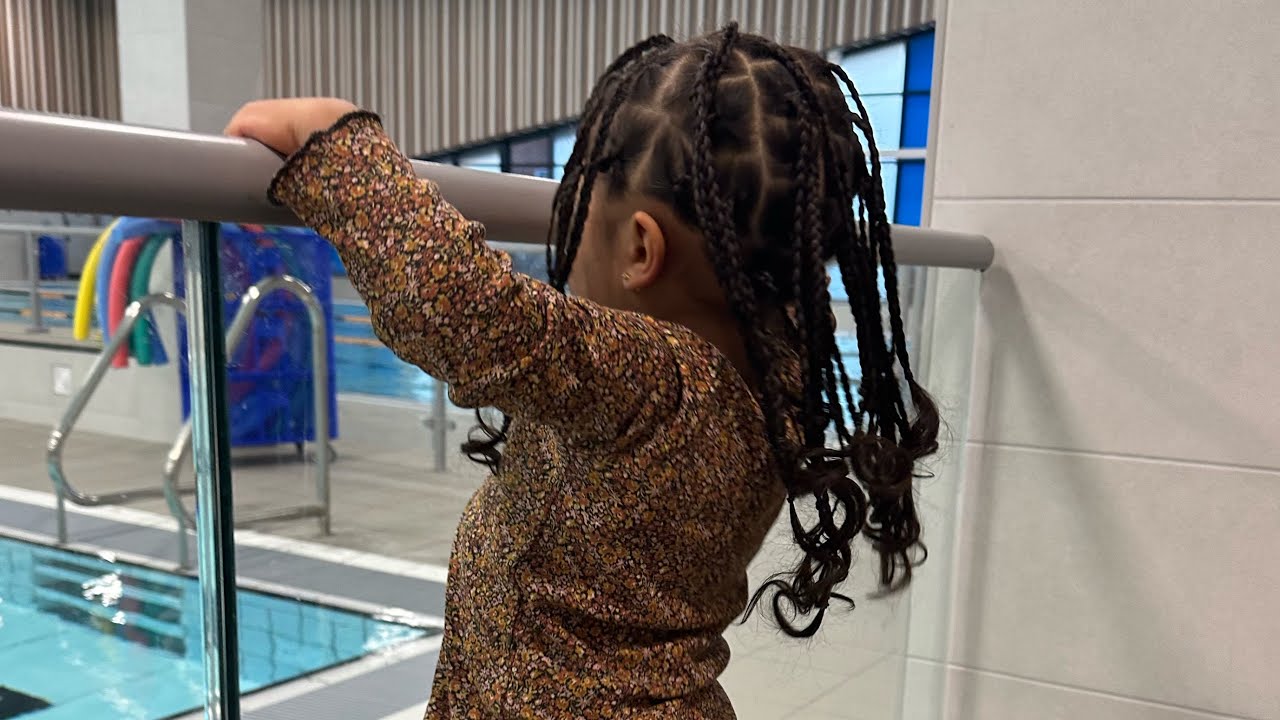 She asked me to braid her hair  