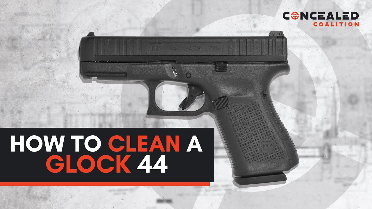 Как чистить пистолет Glock 44