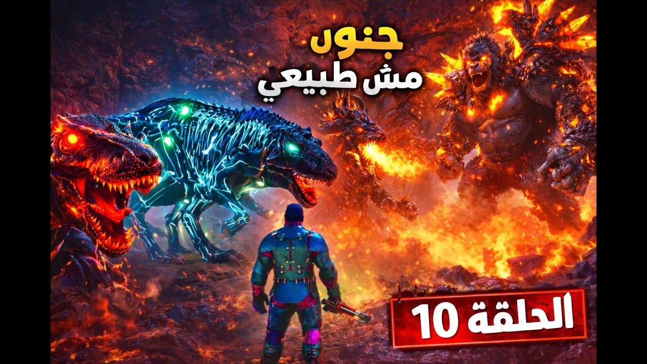 ARK Survival Ascended | هزمت أقوى زعيمين بقلتش بعد يومين قتال! 😱🔥 | الحلقة 10