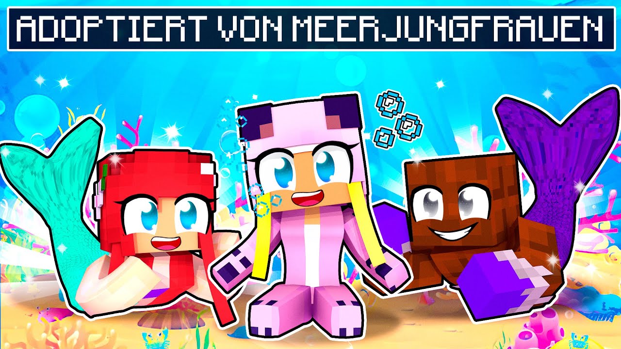 ADOPTIERT von MEERJUNGFRAUEN! ✿ Minecraft