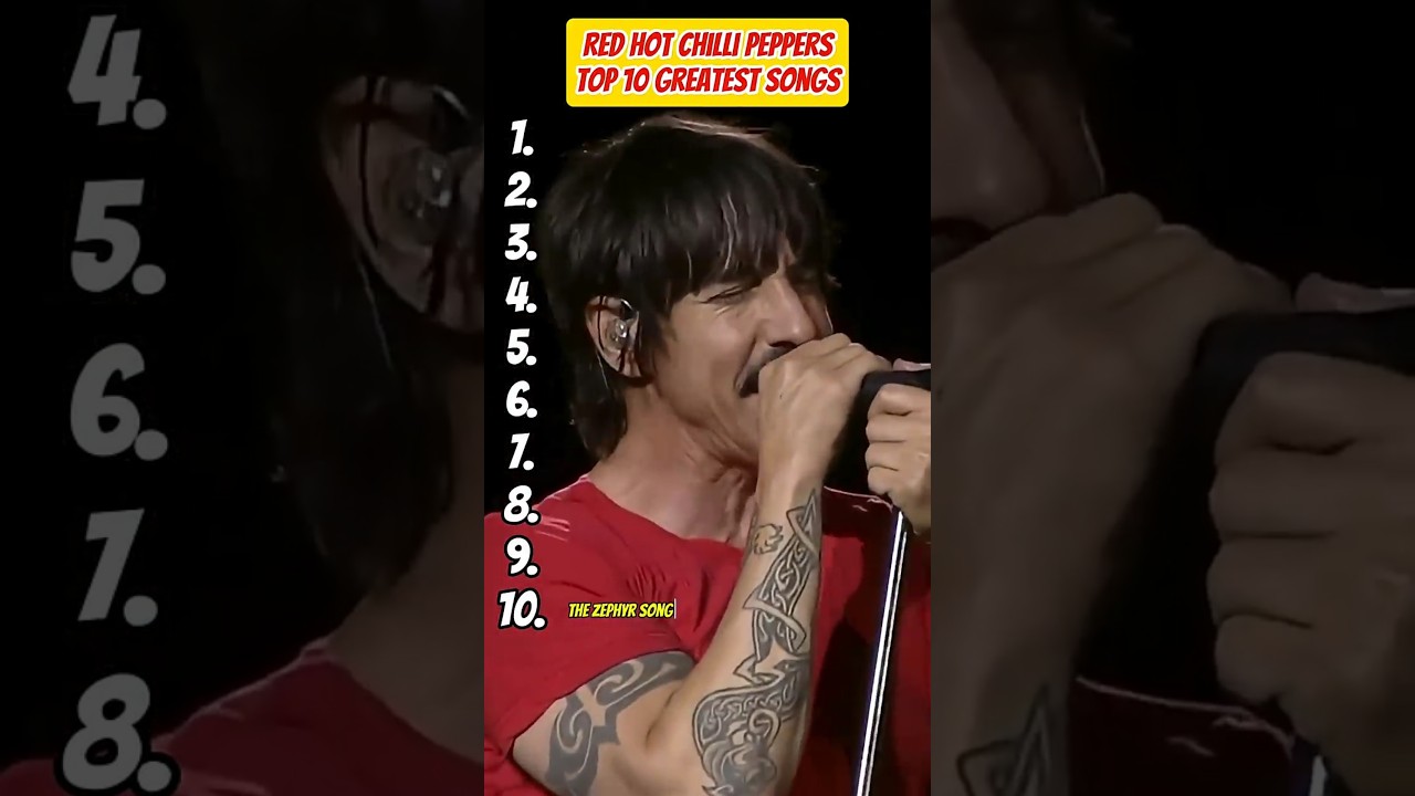 Red Hot Chilli Peppers Top 10 Songs That Changed Rock Forever! 🎧🎸🔥