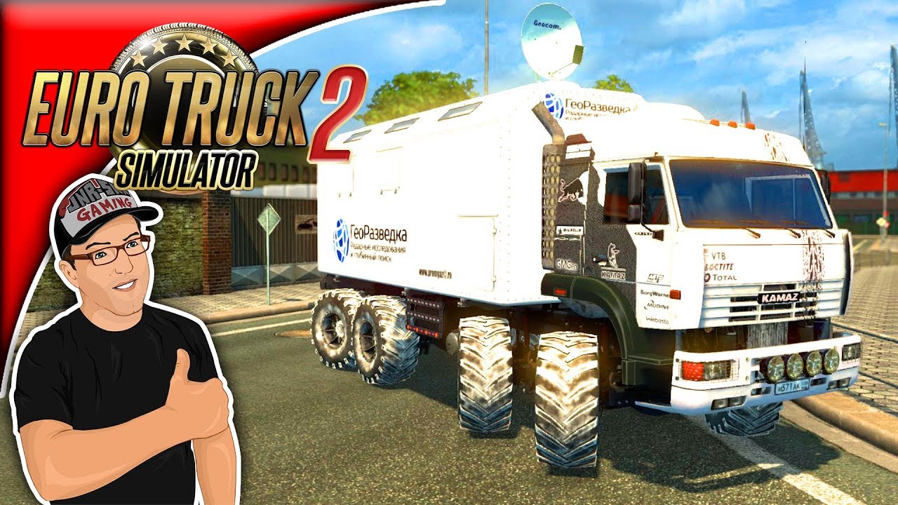 Euro Truck Simulator 2 Mods Kamaz Polar Mod Review