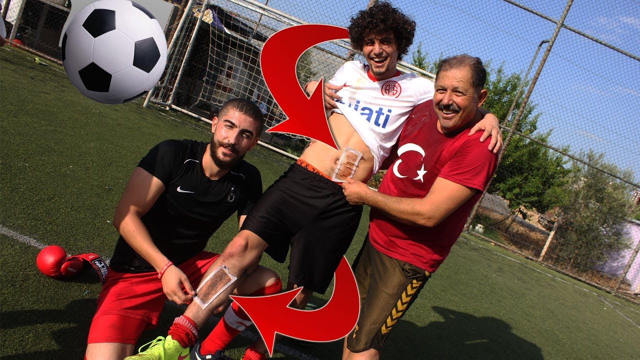 BABAMLA PENALTI ÇEKİŞTİK (AĞDA - YUMURTA CEZALI)