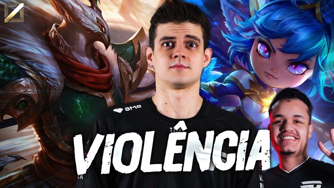 Uma partida INTENSA de AZIR com o MELHOR JUNGLE do BRASIL!  🕊️🔨