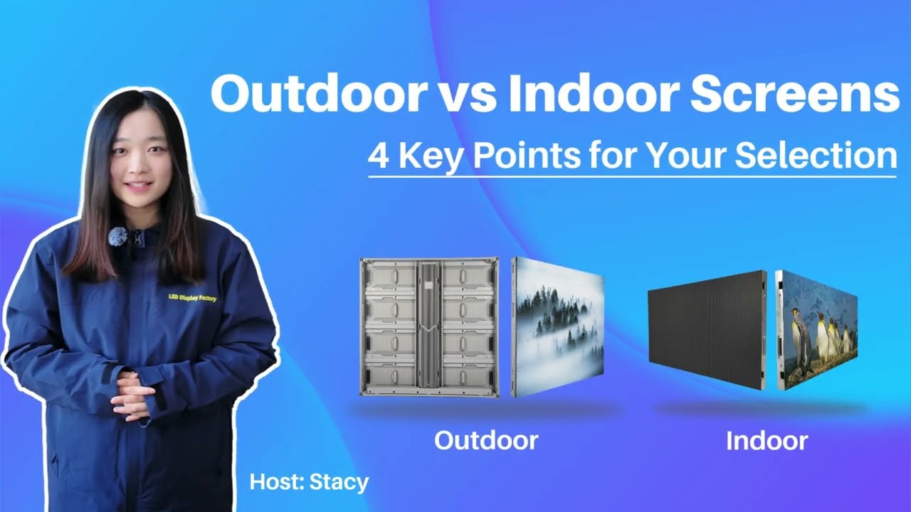 Indoor vs Outdoor LED Screens | How to Choose the Right One for Your Project