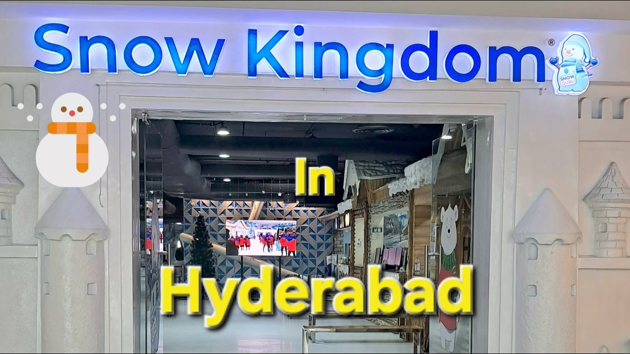 Snow World in Hyderabad ❄️ | Real Snow Inside a Mall? | Full Experience