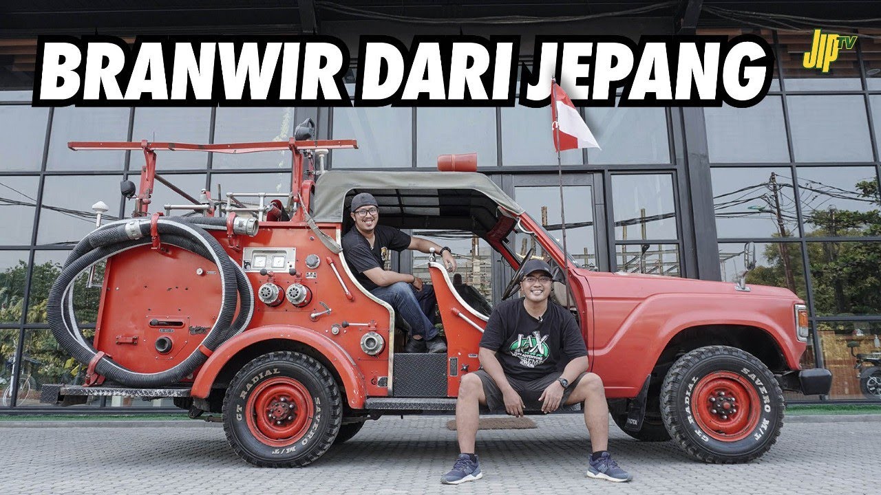 Restorasi Toyota Land Cruiser FJ60V Pemadam Morita | JIP TV