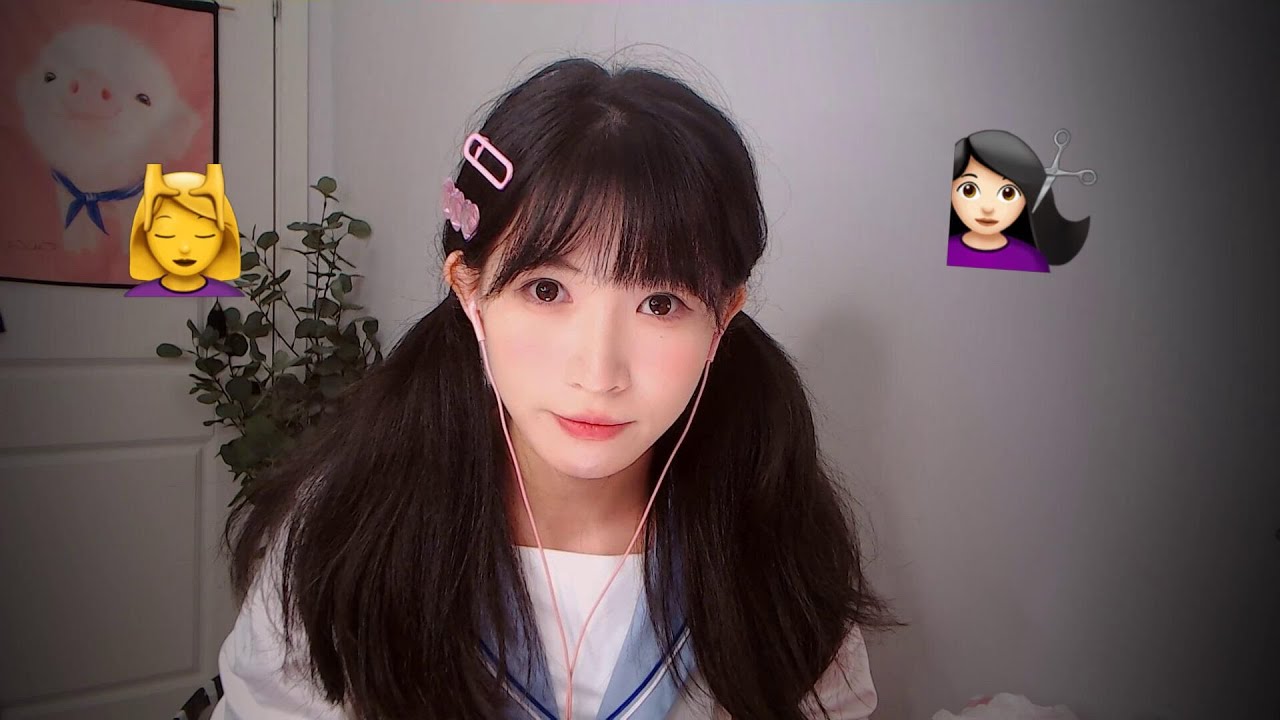 ASMR Shampoo,Tingle Massage,Whispering 头皮发麻的洗头按摩 轻语引导