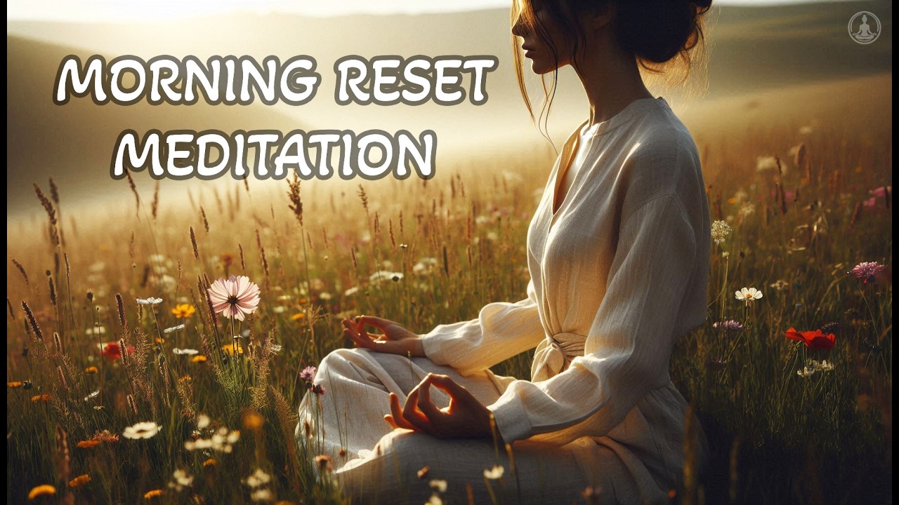START CALMER TODAY 🌼 Meditation Music for Anxiety Relief & Morning Balance