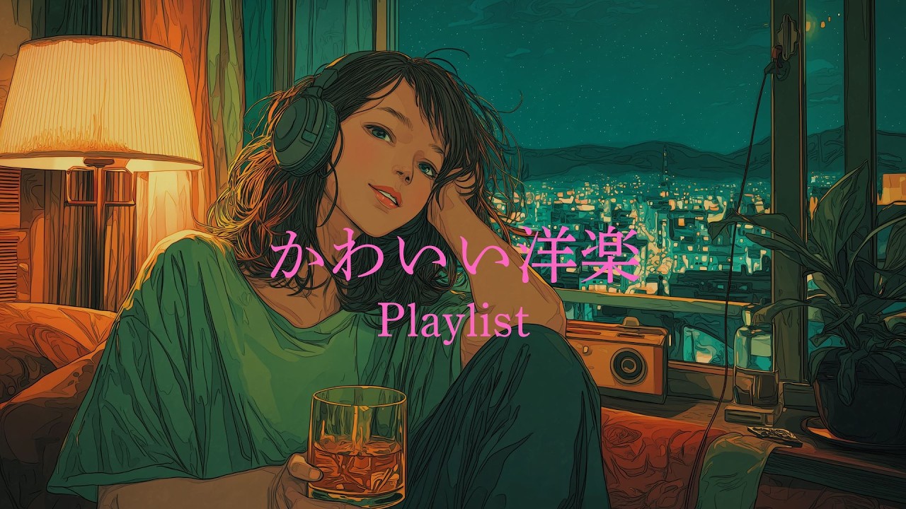 [Playlist]かわいい洋楽/R&B、Chill、pop