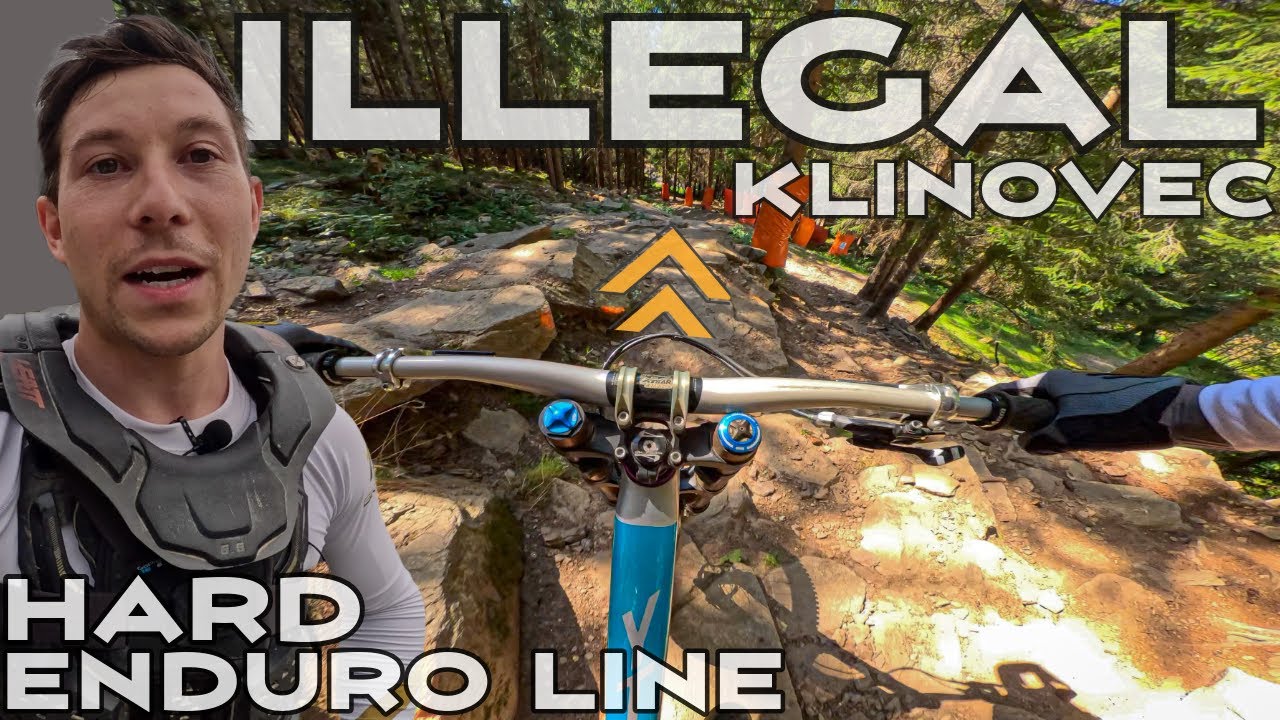 Die härteste Enduro-Line die ich kenne! - Klinovec Illegal MTB Strecke