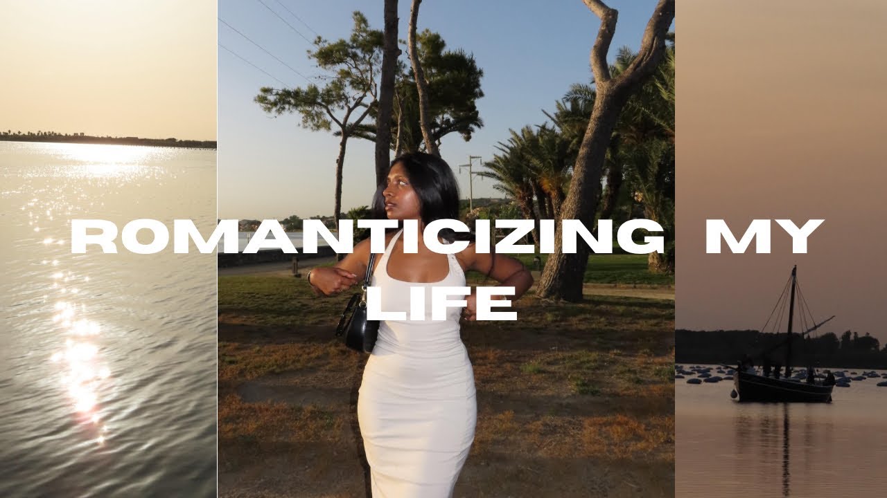 ROMANTICIZING MY LIFE 💌| thrifting 🛍️, sunset moments , gym , cafe study dates ☕✨
