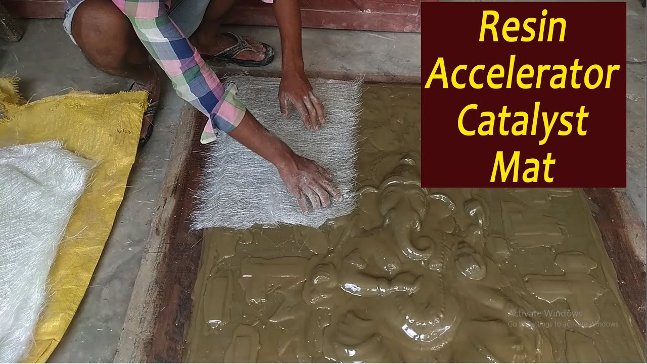 Fiberglass Mold Making Process || Clay Ganesh Mural Mold with Resin || Art Tech