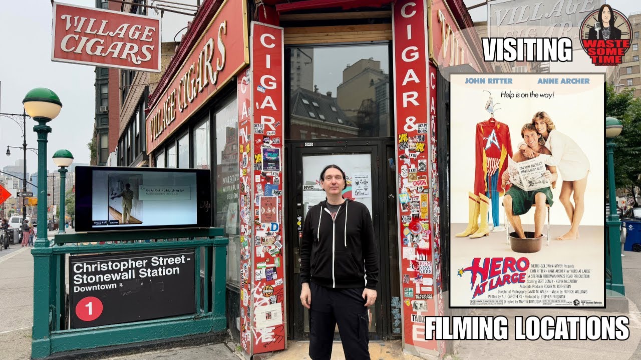 I Visit HERO AT LARGE John Ritter Movie Filming Locations in NYC - 1st Time Ever!