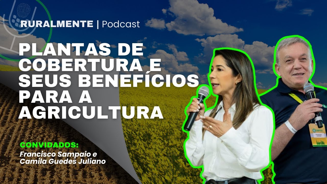 PLANTAS DE COBERTURA E SEUS BENEFÍCIOS PARA A AGRICULTURA   com Francisco Sampaio e Camila Guedes