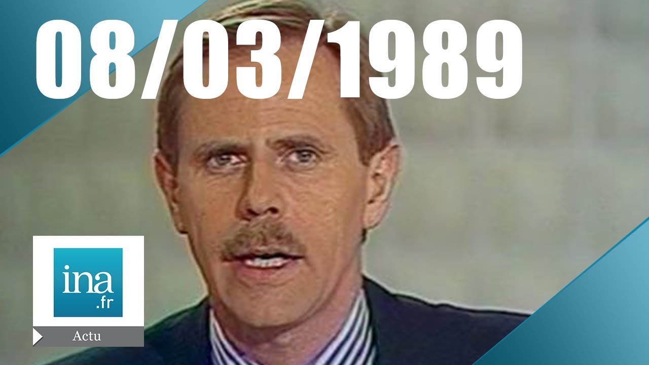 20h Antenne 2 du 08 mars 1989 | La mort de Roger Patrice Pelat | Archive INA